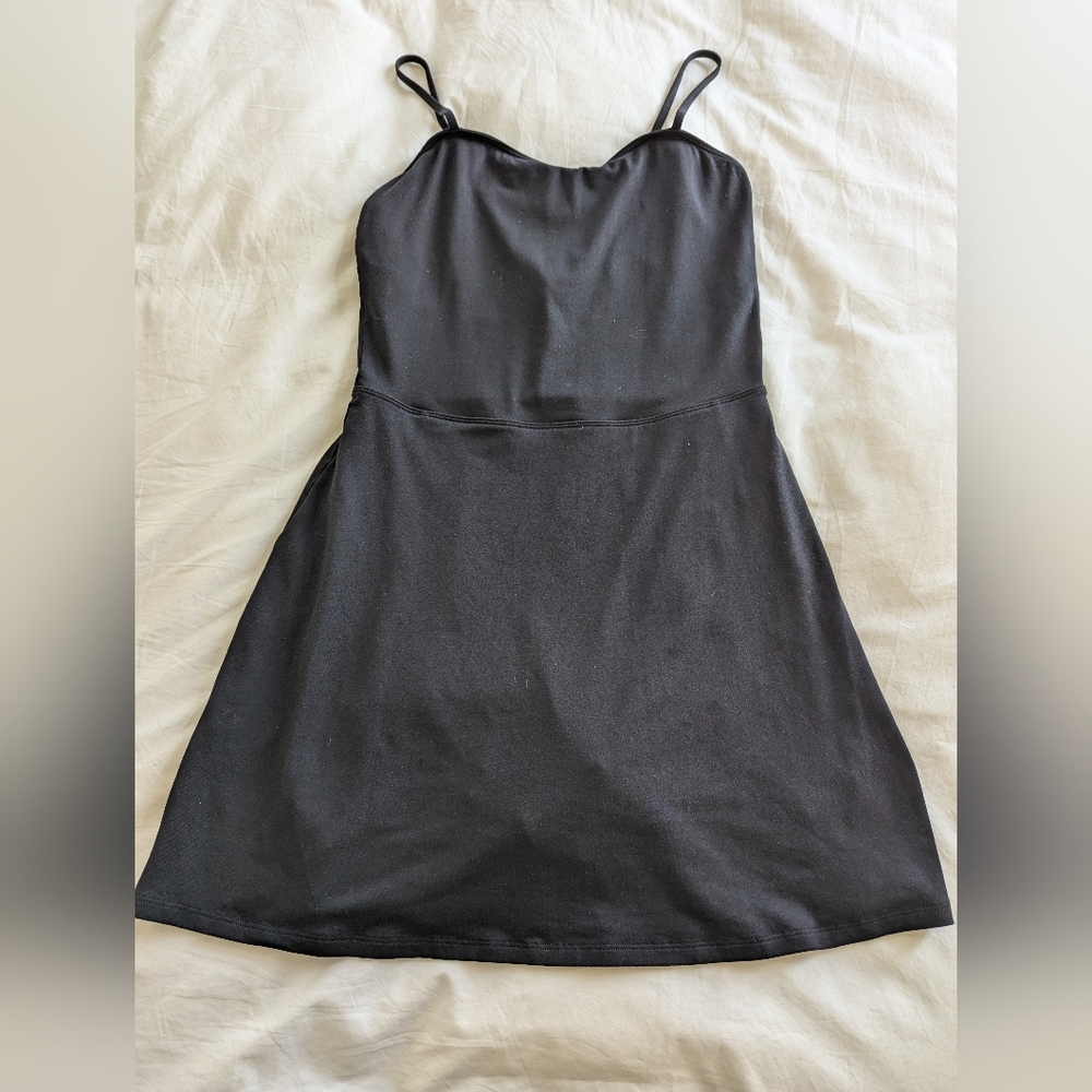 Alo Yoga Courtside Dress Black Size L
